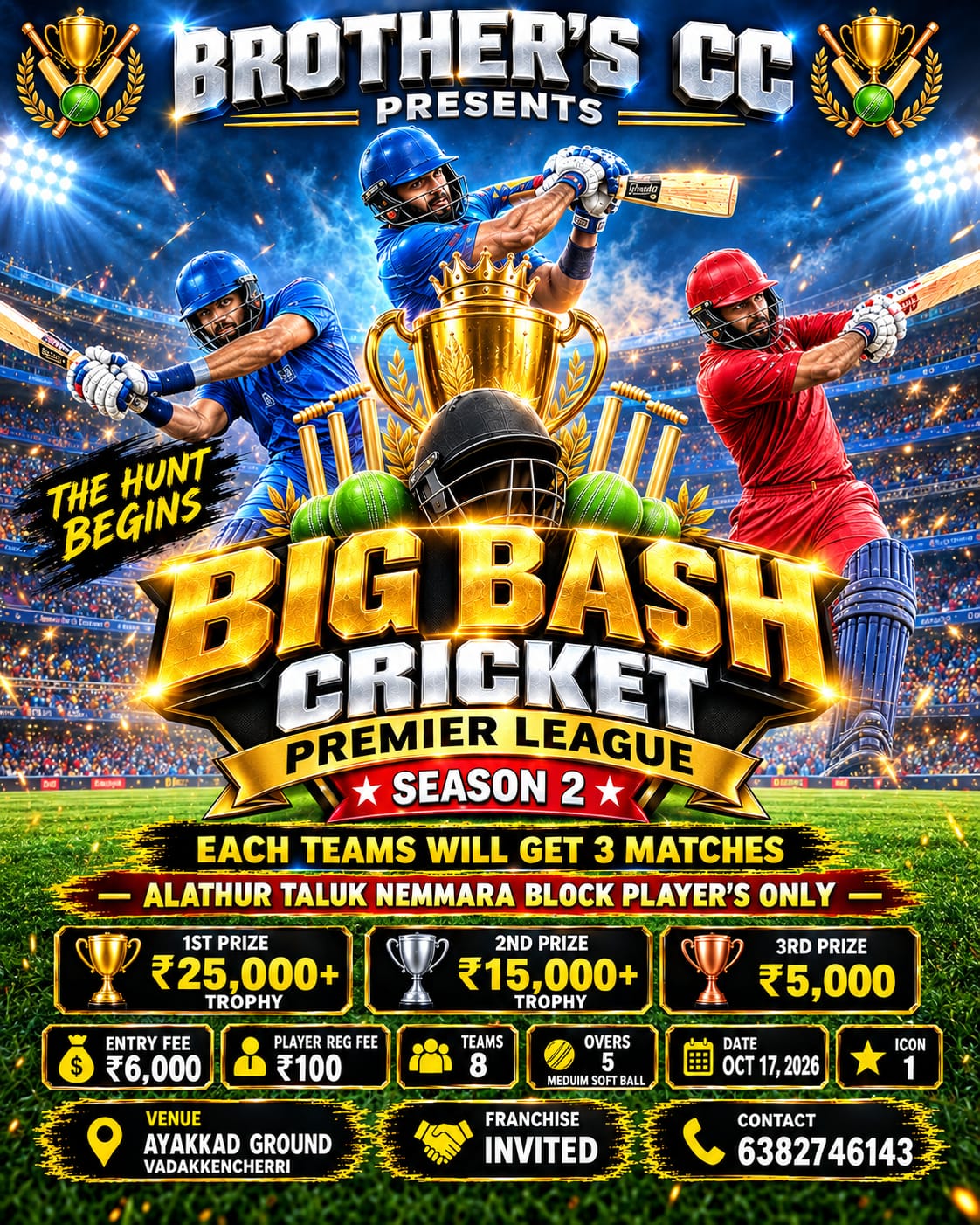 BIG BASH SEASON 2 poster